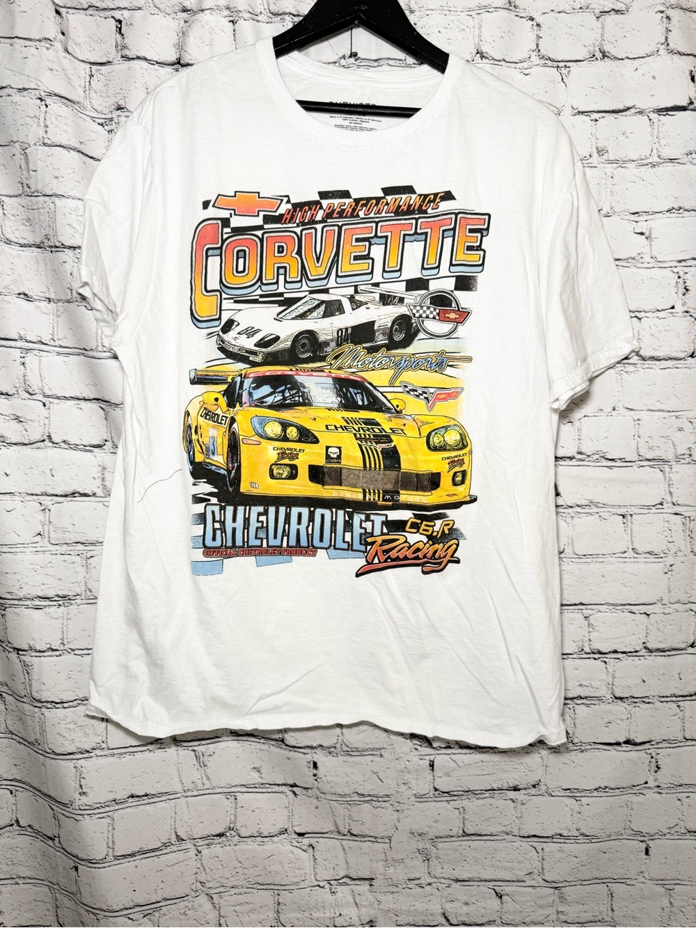 Vintage Chevrolet Racing High Performance T-Shirt. Size XL